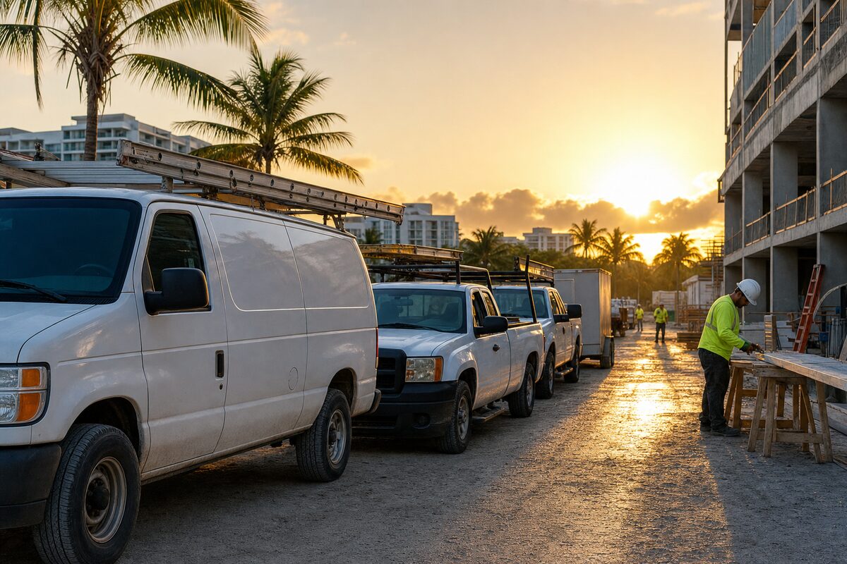 Commercial Auto Insurance for Florida Contractors & Fleets